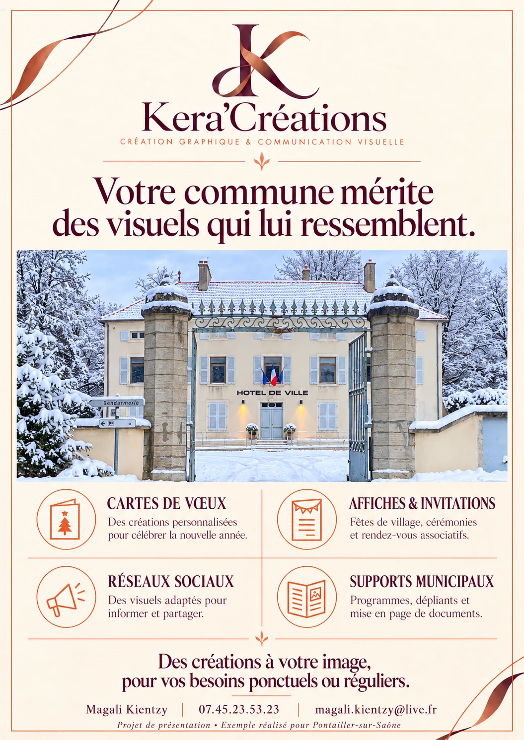 Des visuels qui vous ressemblent — Présentation de supports